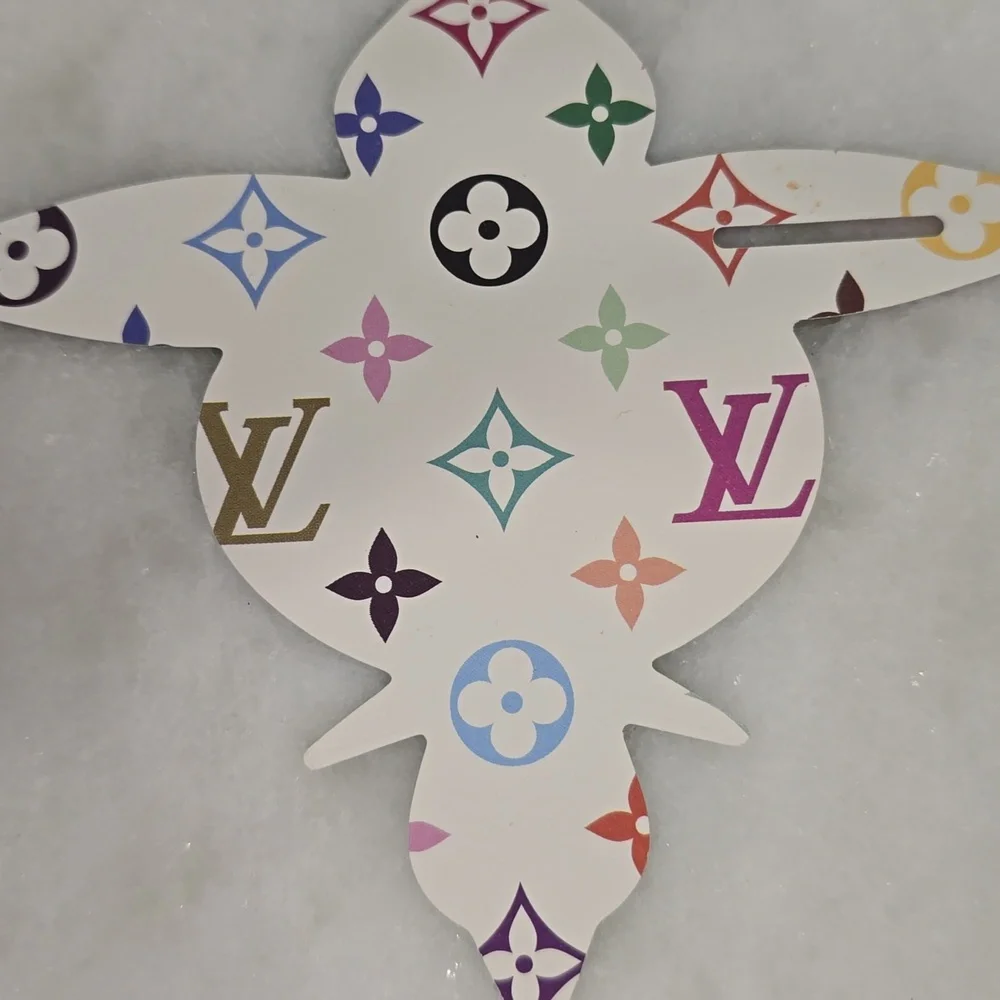 Louis Vuitton Murakami Hang Gift Tag Authentic